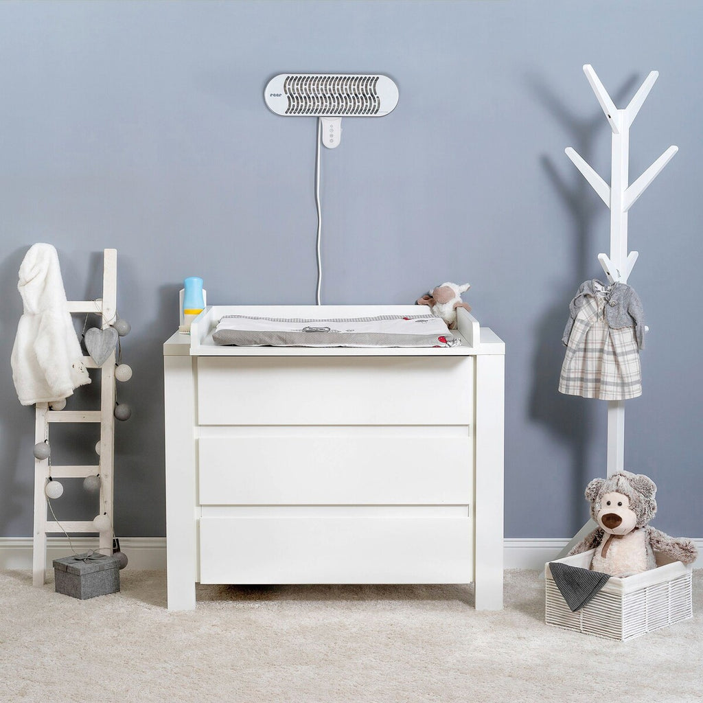 Varmelampe 2-i-1 HeatCare+ Flex med gulvstativ 700 W med uttrekkbar teleskopstang