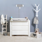 Varmelampe 2-i-1 HeatCare+ Flex med gulvstativ 700 W med uttrekkbar teleskopstang