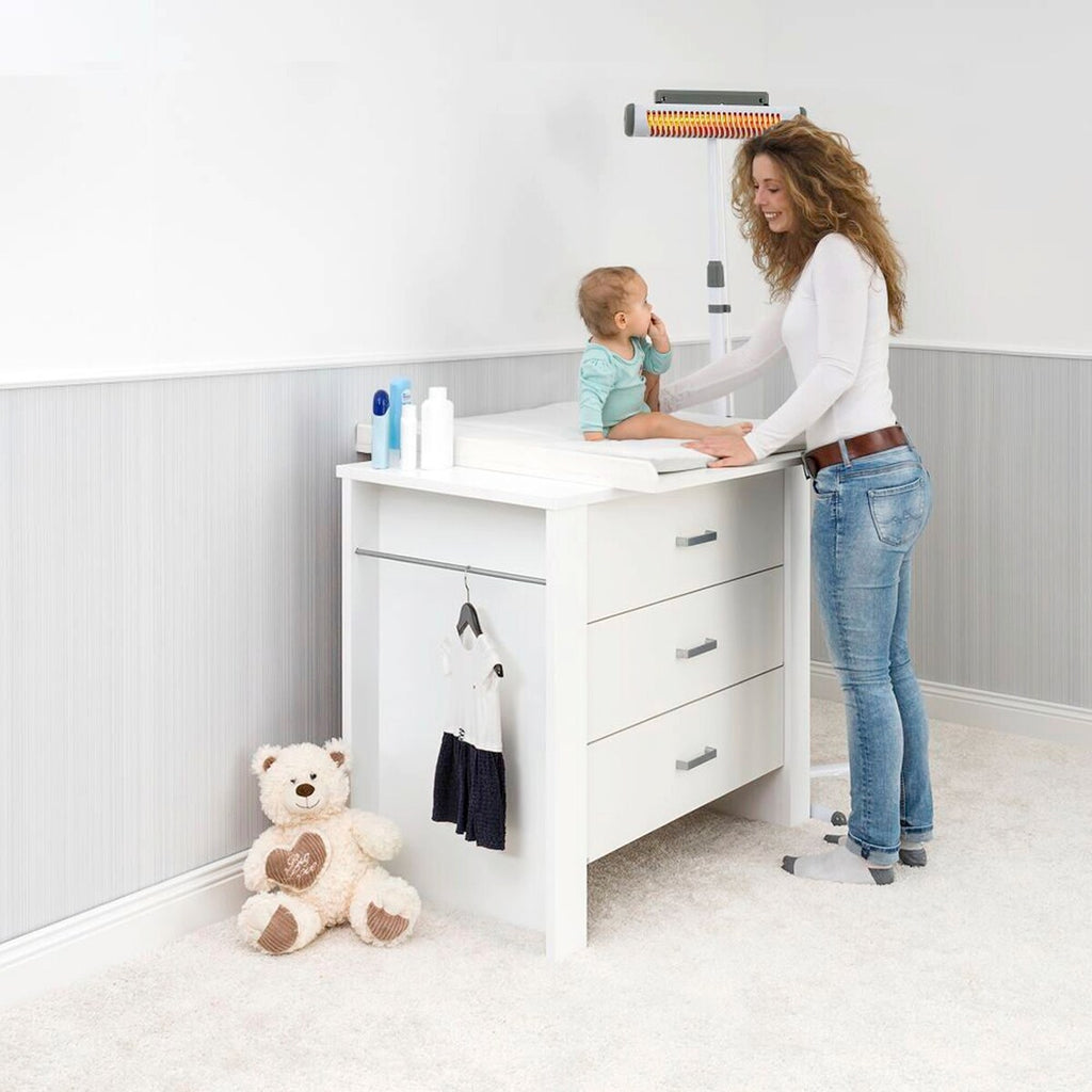 Oversikt over Varmelampe EasyHeat Flex med gulvstativ 500W