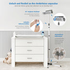 Varmelampe EasyHeat Flex med gulvstativ 500W bakside