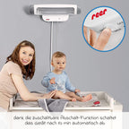 Varmelampe FeelWell til stellebord med ledning og plugg