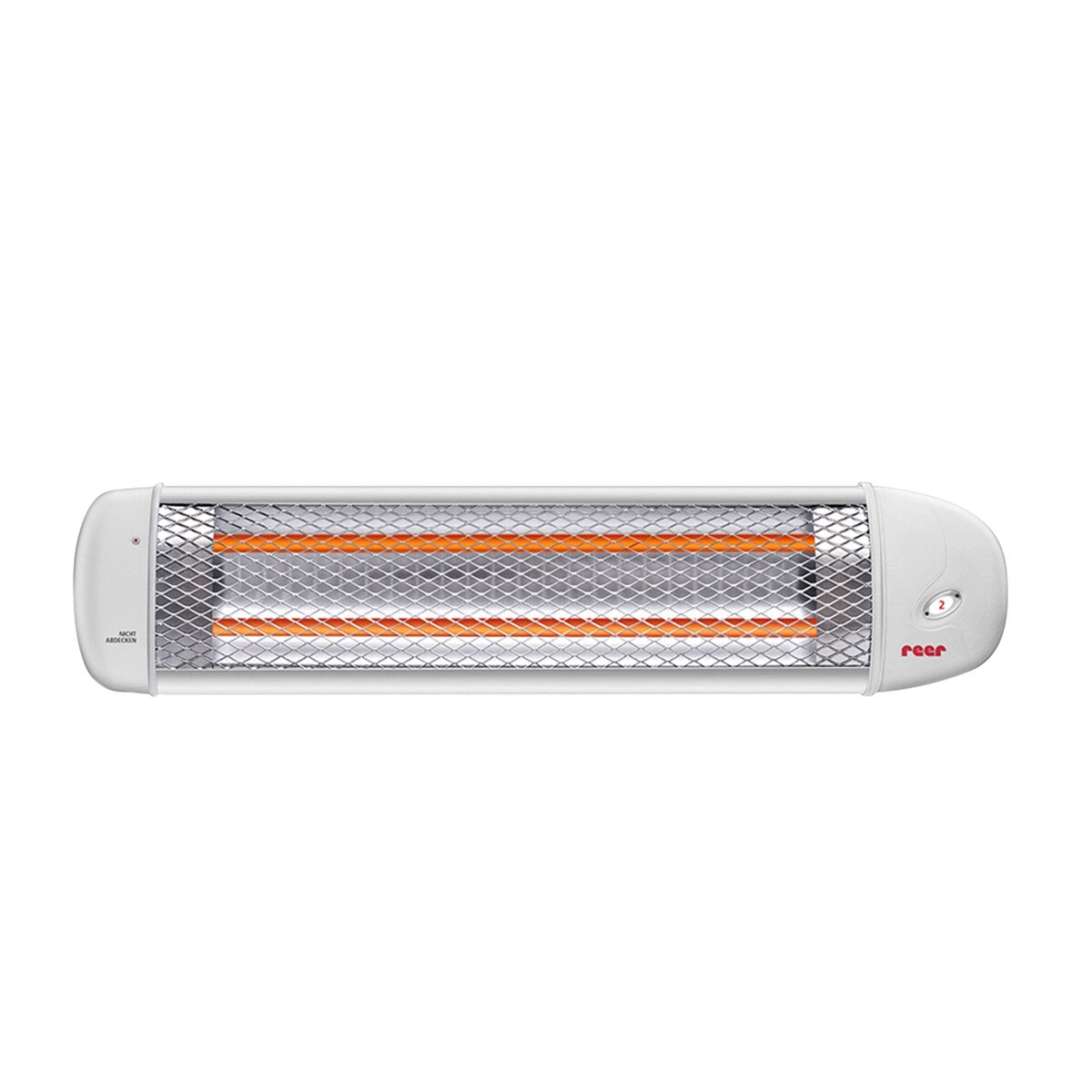 Varmelampe for stellebord med autostopp 300/600W fra reer forfra