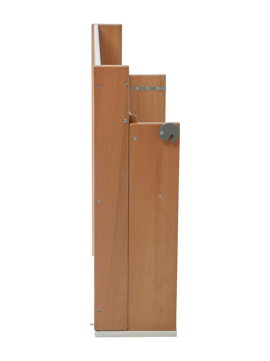 Montert Vegghengt stellebord i tre, sammenleggbart 76x59 cm i rom