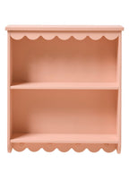 Montert Vegghylle FESTON med knaggrekke MDF 52 x 59 cm rosa på vegg