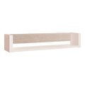 Vegghylle Happy natur/beige 90x18 cm forfra