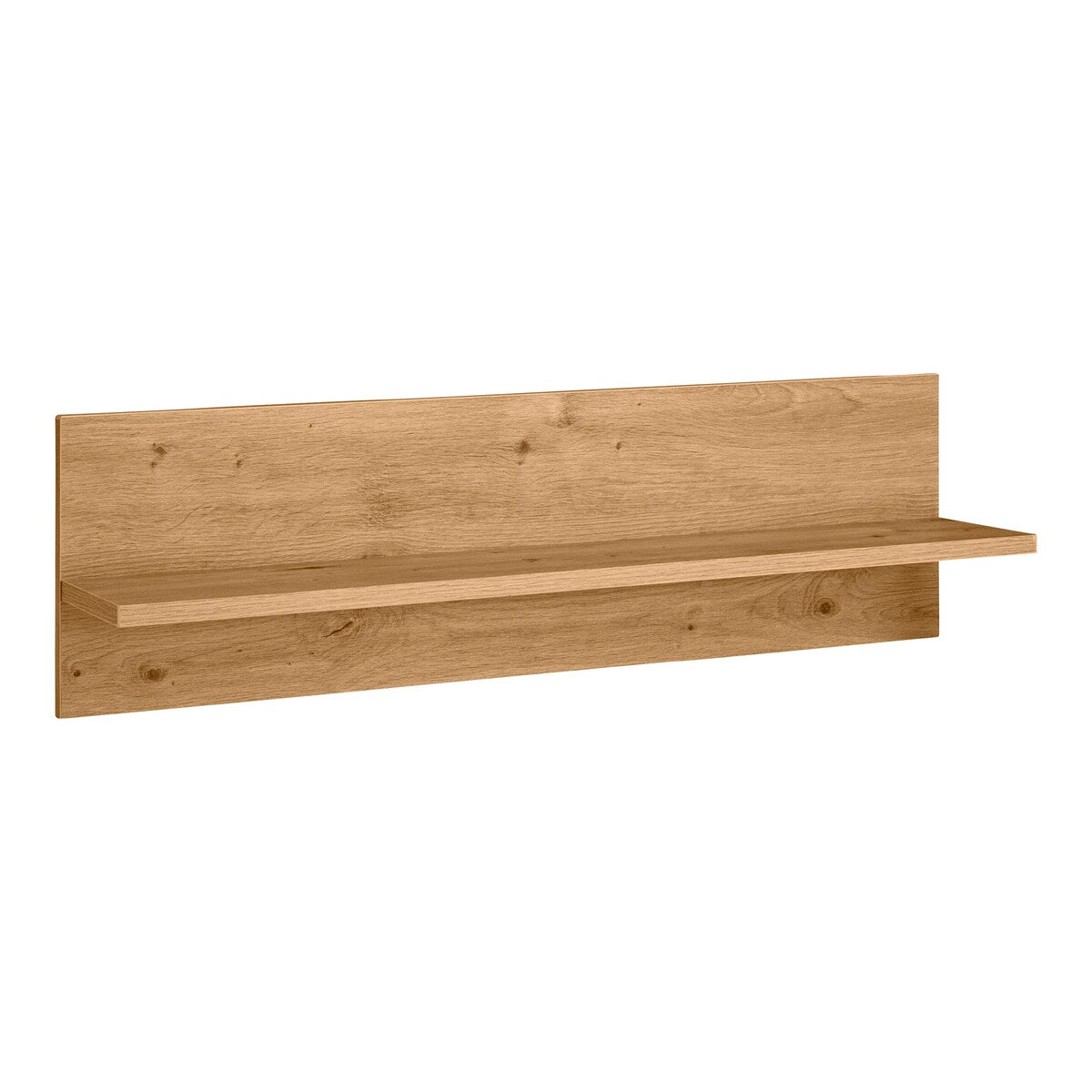 Vegghylle Morris Oak eikdekor 76x22 cm fra Schardt, forfra