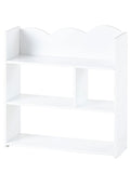 Vegghylle sky for barnerom MDF hvit 60x63 cm forfra