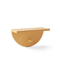 Vegghylle Star gul FSC-sertifisert MDF 30 x 16 cm forfra
