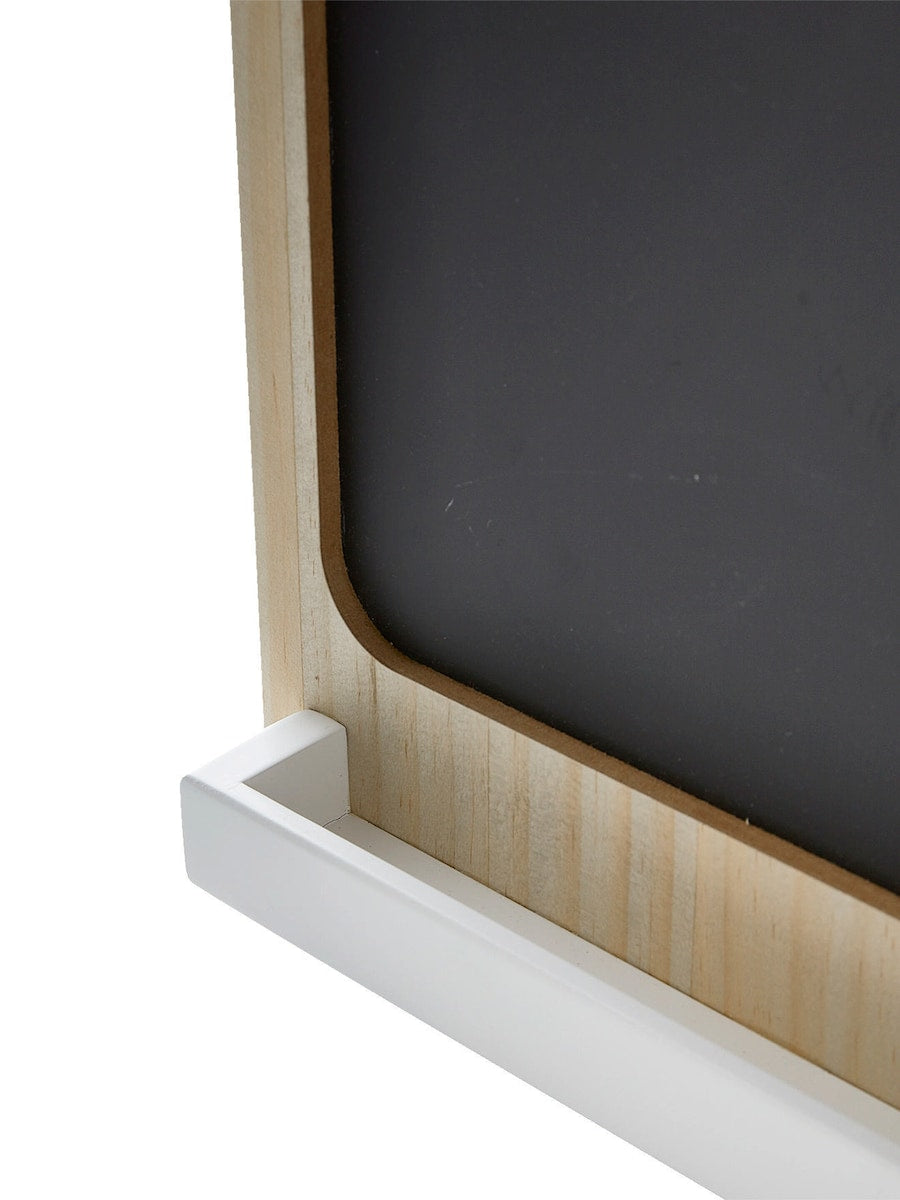 Veggkrittavle hare i MDF for barnerom 53,6x39,8 cm bakside