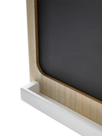 Veggkrittavle hare i MDF for barnerom 53,6x39,8 cm bakside