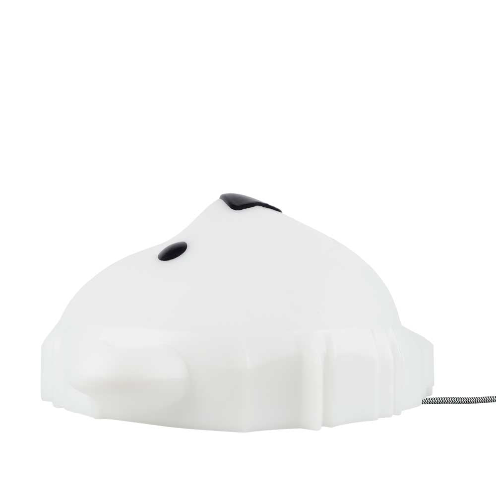 Vegglampe Björn isbjørn 34x36 cm bakside