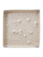Vendbar sammenleggbar leketeppe med 20 baller 127x127 cm - Vertbaudet