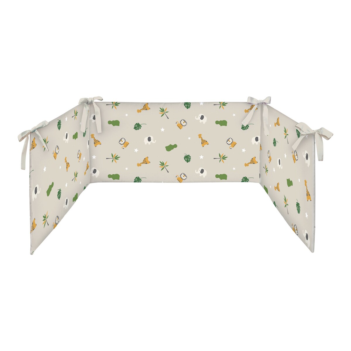 Vendbar sengebeskytter 34x180 cm for sprinkelseng bakside