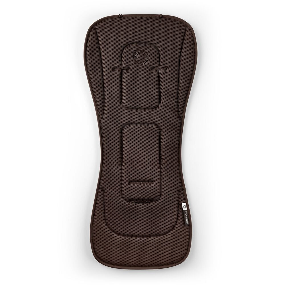 Vendbar sittepute Cocoa Brown med antibakterielt stoff - Bugaboo forfra