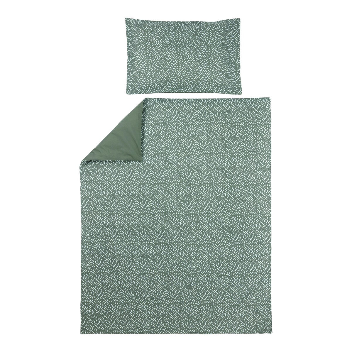 Vendbart sengetøy 40x60 / 100x135 cm bomull - Meyco Baby