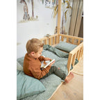 Vendbart sengetøy 40x60 / 100x135 cm bomull - Meyco Baby