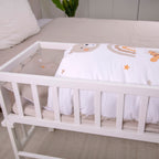 Vendbart sengetøy renforcé 35x40/80x80 cm bomull - Baby Best
