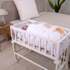 Vendbart sengetøy renforcé 35x40/80x80 cm bomull - Baby Best