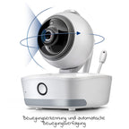 Video-babycall IP BabyCam Move HD med nattlys bakside