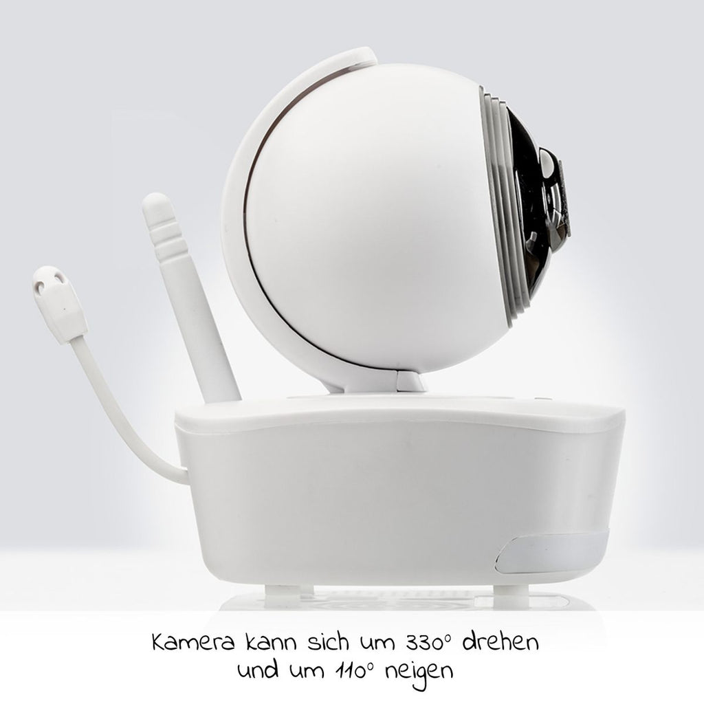 Detalj av Video-babycall IP BabyCam Move HD med nattlys kamera