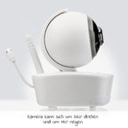 Detalj av Video-babycall IP BabyCam Move HD med nattlys kamera