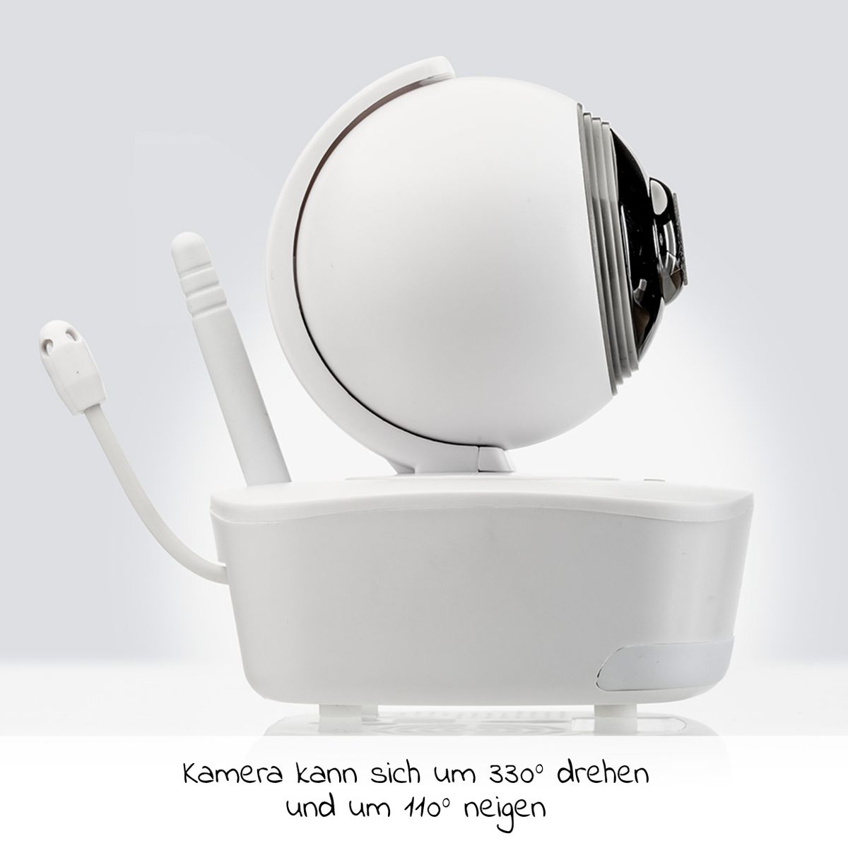 Detalj av Video-babycall IP BabyCam Move HD med nattlys kamera