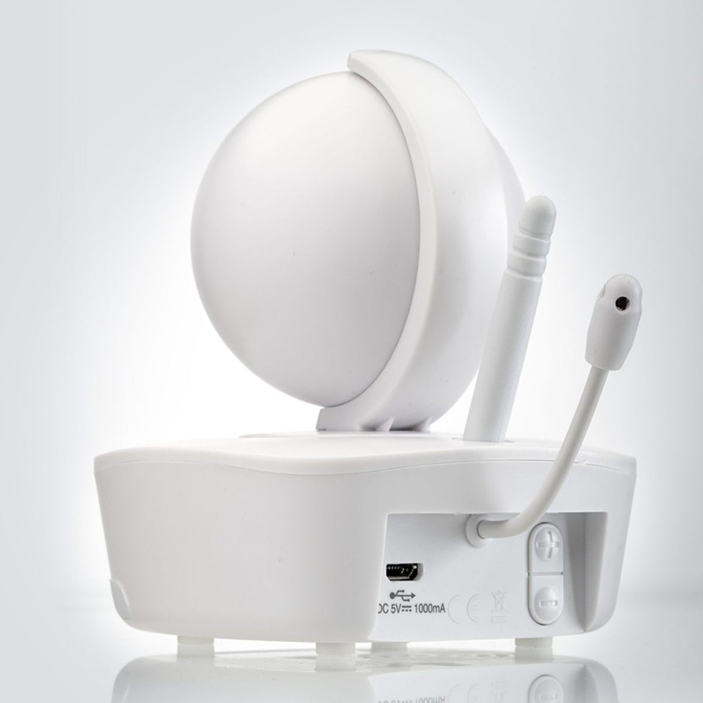 Video-babycall IP BabyCam Move HD med nattlys montert på vegg