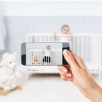Video-babycall IP BabyCam Move HD med nattlys med spilluhr funksjon