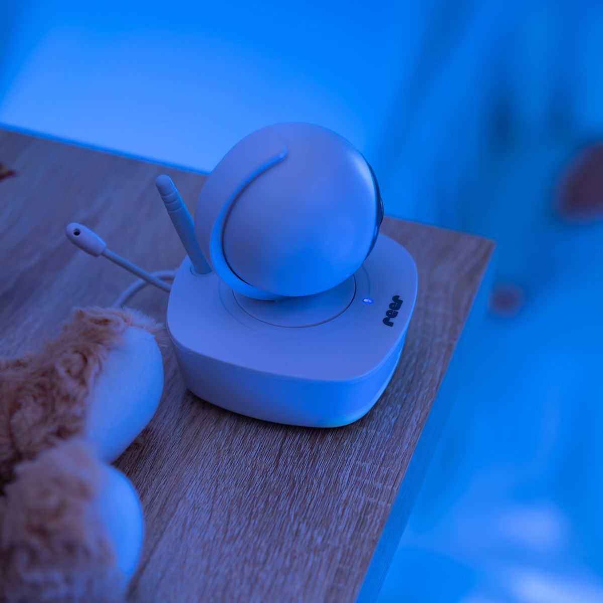 Video-babycall IP BabyCam Move HD med nattlys med zoom funksjon
