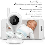 Video-babycall IP-Cam med nattsyn og toveis tale - Reer bakside