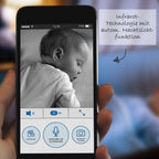 Video-babycall IP-Cam med nattsyn og toveis tale - Reer med USB-nettadapter