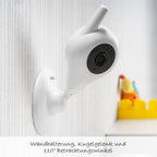 Video-babycall IP-Cam med nattsyn og toveis tale - Reer visning av nattsyn