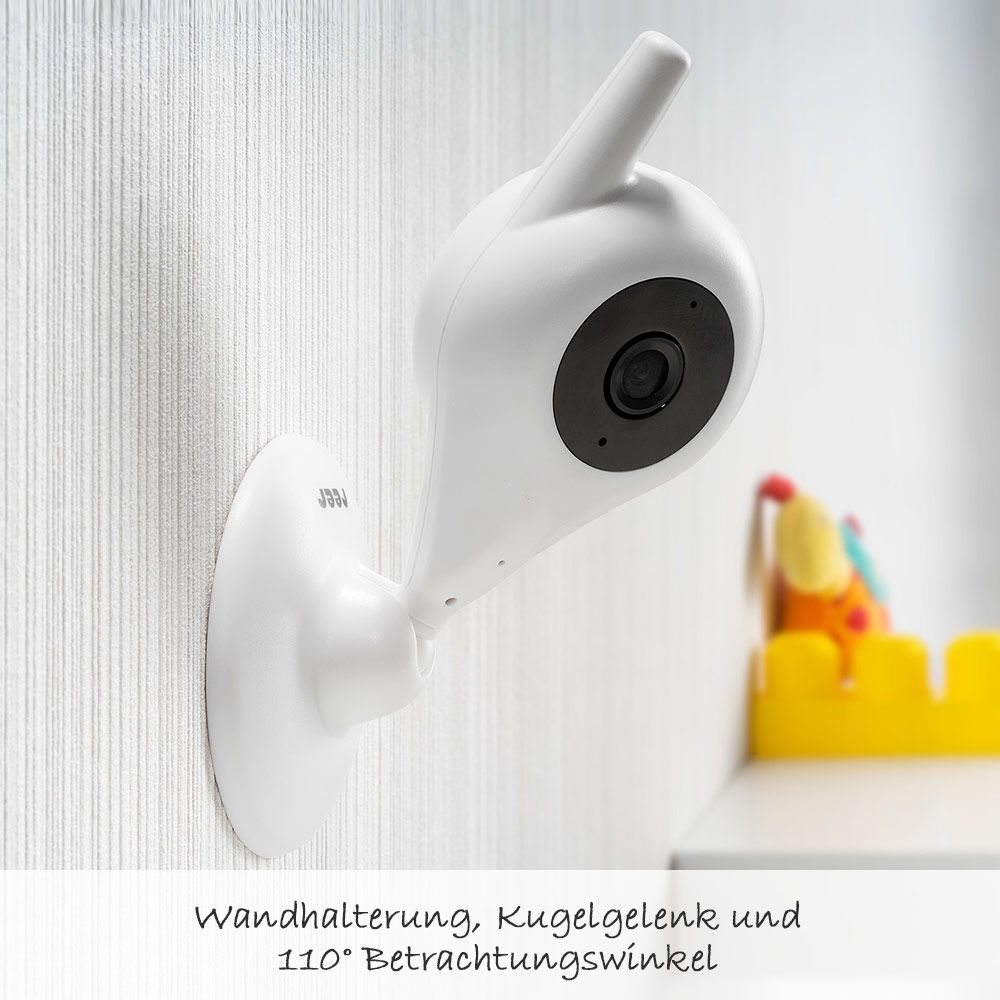 Video-babycall IP-Cam med nattsyn og toveis tale - Reer visning av nattsyn