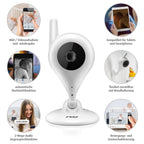 Video-babycall IP-Cam med nattsyn og toveis tale - Reer med fleksibel montering