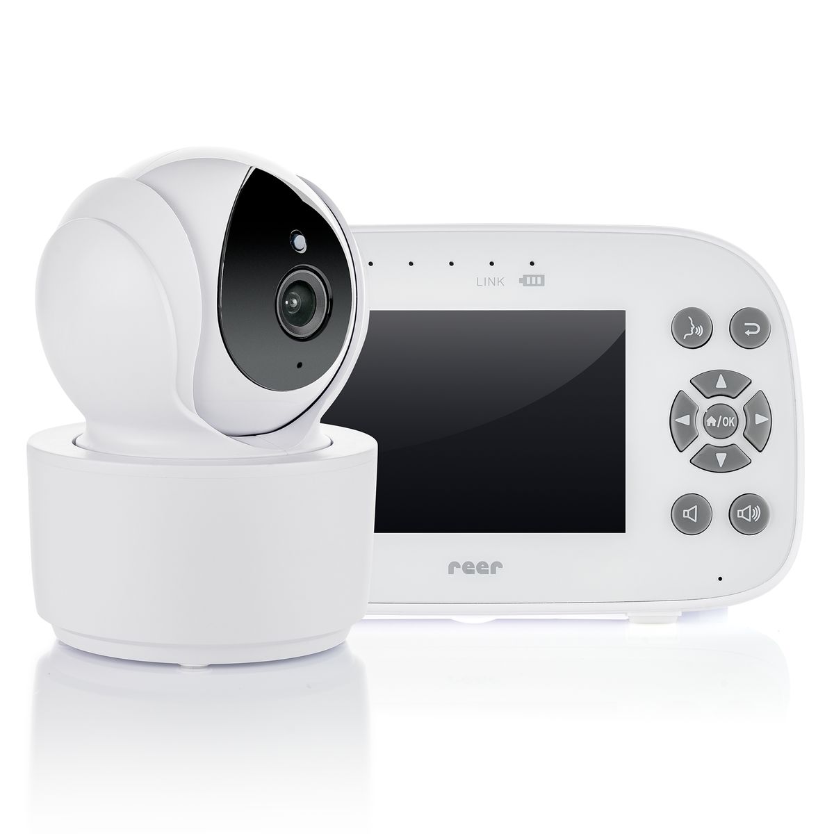 Videobabycall BabyCam XL Move med 4,3'' fargeskjerm fra Reer foran