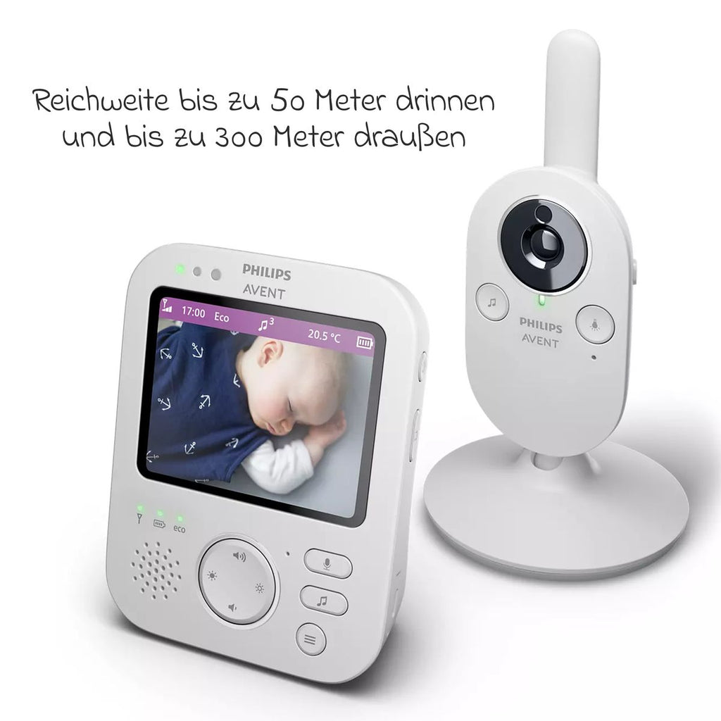 Bæreveske til Videobabycall Premium SCD892/26 med 3,5'' fargeskjerm