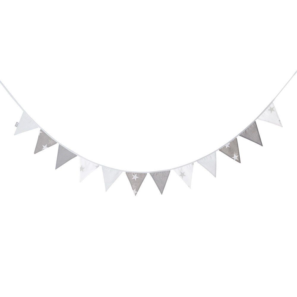 Vimpelrekke Little Stars i bomull forfra