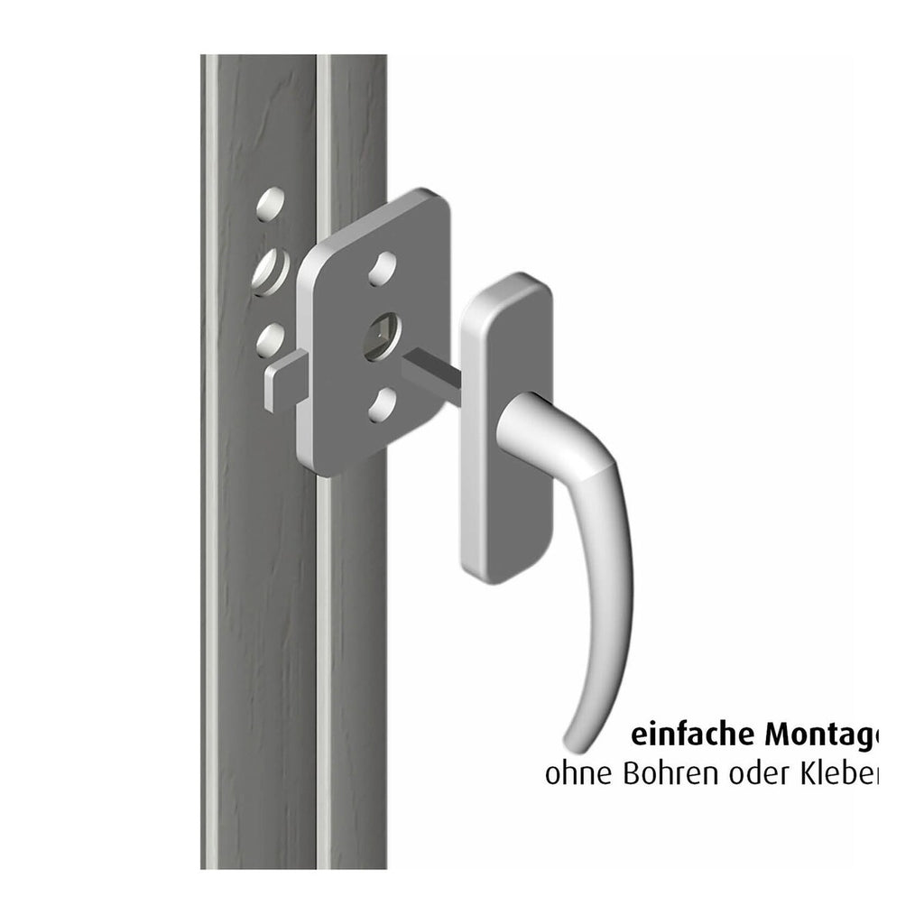 Detalj av Vindussikring WinLock 3-pack uten boring fra reer