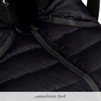 Vinterpose til babystol Tulip i-Size, termofleece, svart med elastisk gummistrikk
