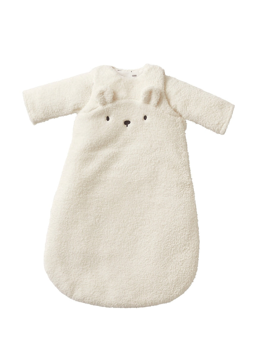 Vintersovepose med avtakbare ermer teddyfleece TOG 3 forfra