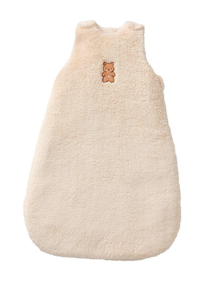 Vintersovepose for baby med avtagbare ermer teddyfleece TOG 3 forfra