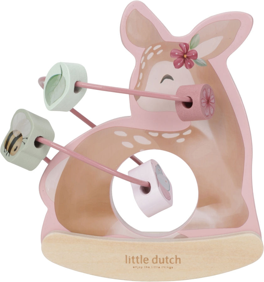 Vippedyr hjort i rosa Fairy Garden tre - Little Dutch forfra