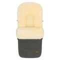 Vognpose Bernina Wool i merino lammeskinn forfra