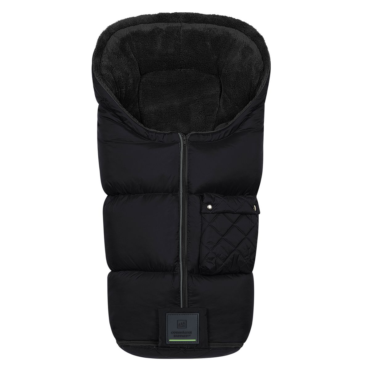 Vognpose Gino-cs i fleece bakside med åpning for sele