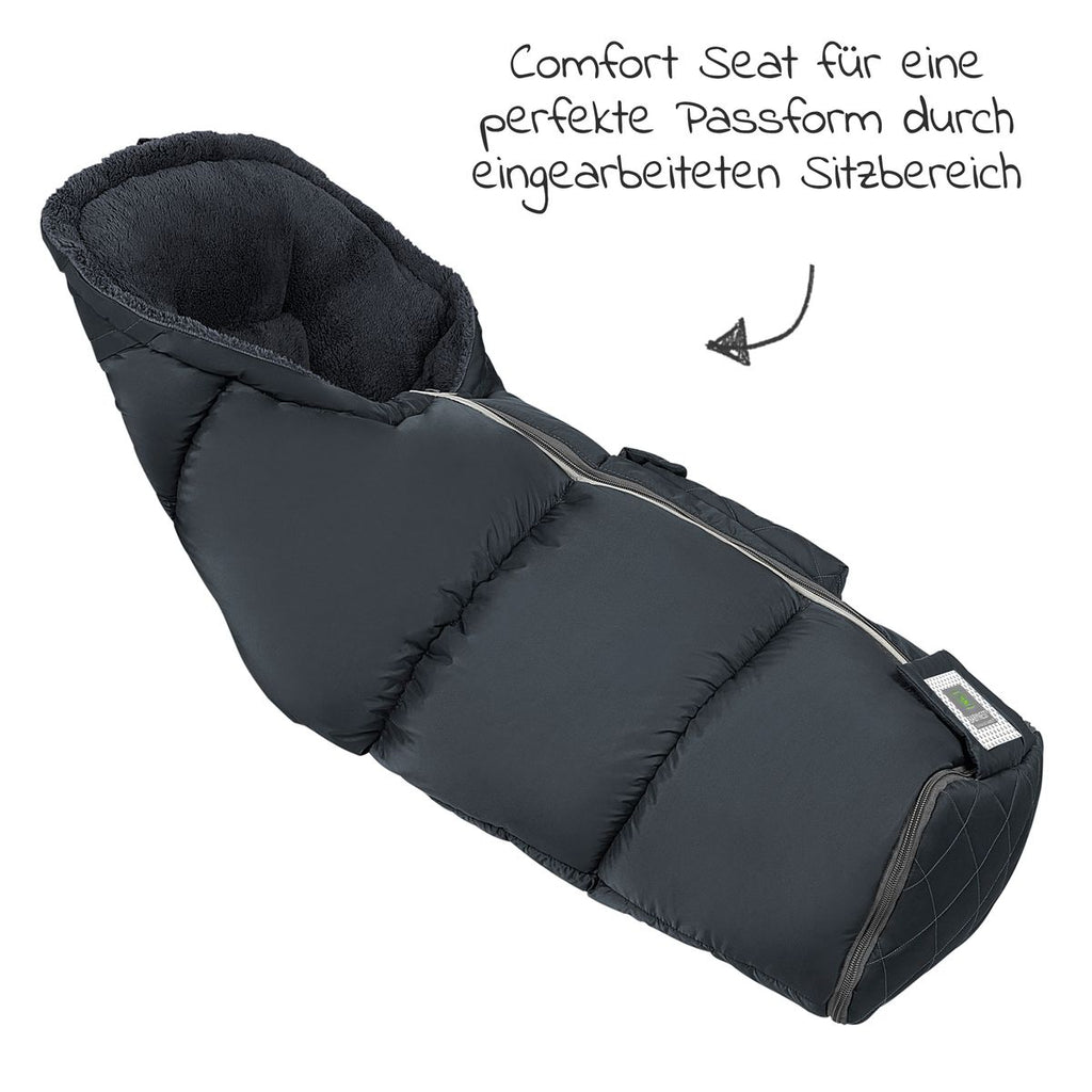 Vognpose Gino-cs i fleece med reflekterende detaljer