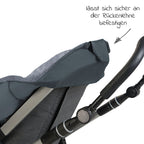 Vognpose Gino-cs i fleece med anti-skli underlag