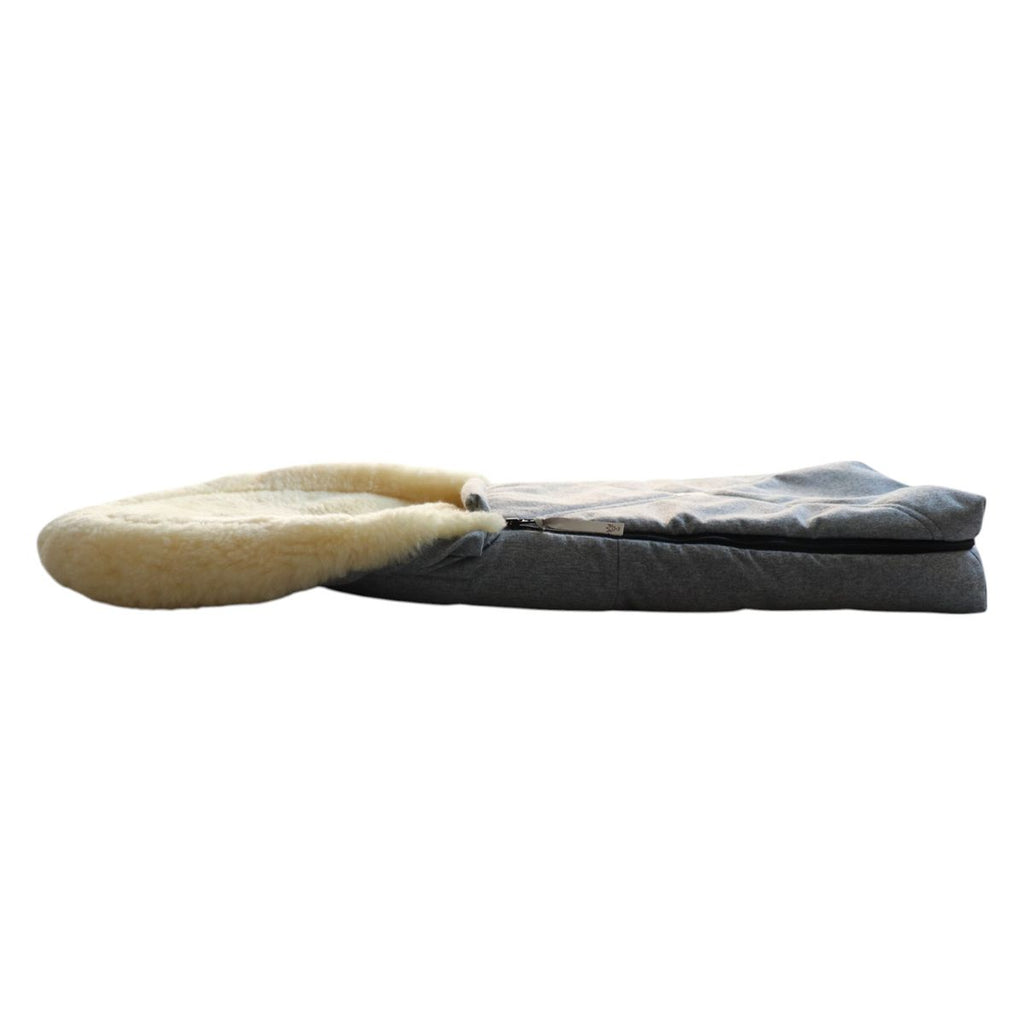 Montert Vognpose i lammeskinn Emmy 80x37 cm, 0-12 mnd - Kaiser i barnevogn