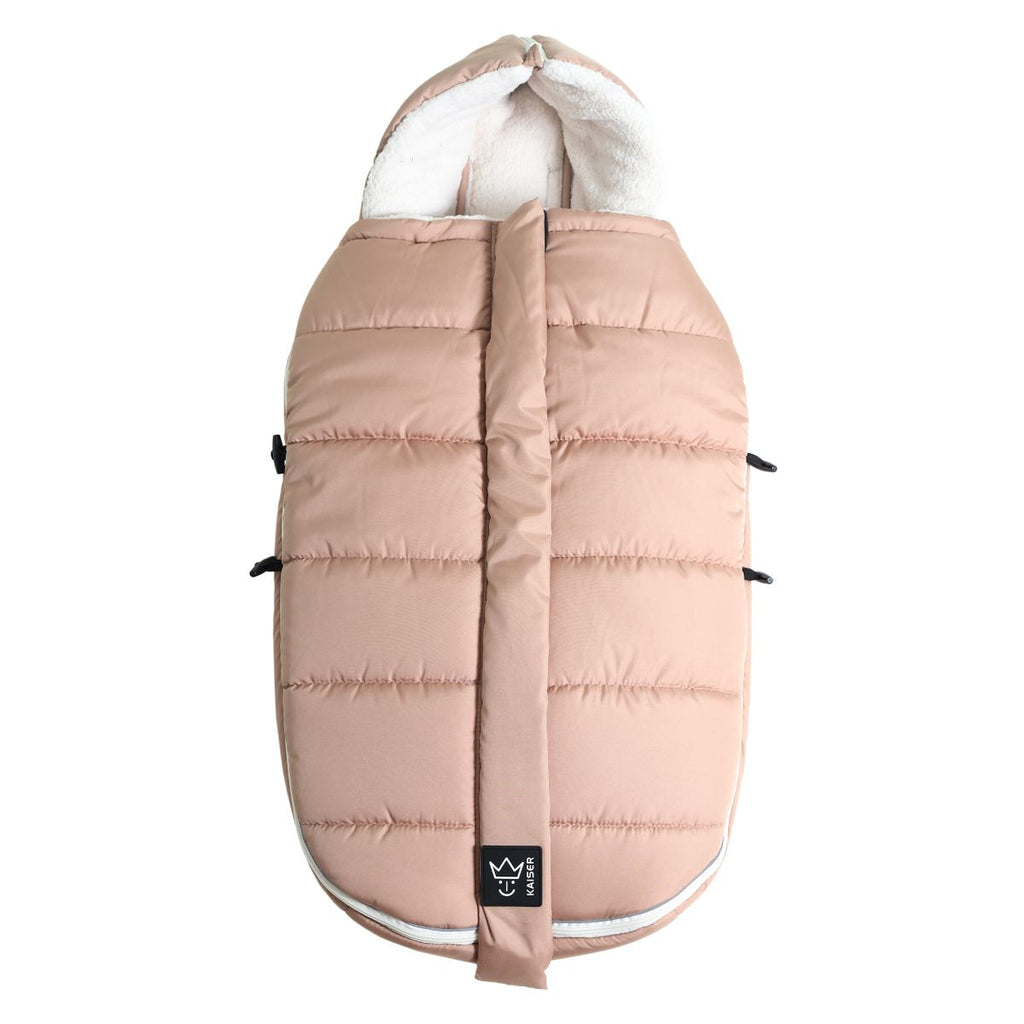 Vognpose Mila i termofleece, Oeko-Tex, sand/creme forfra