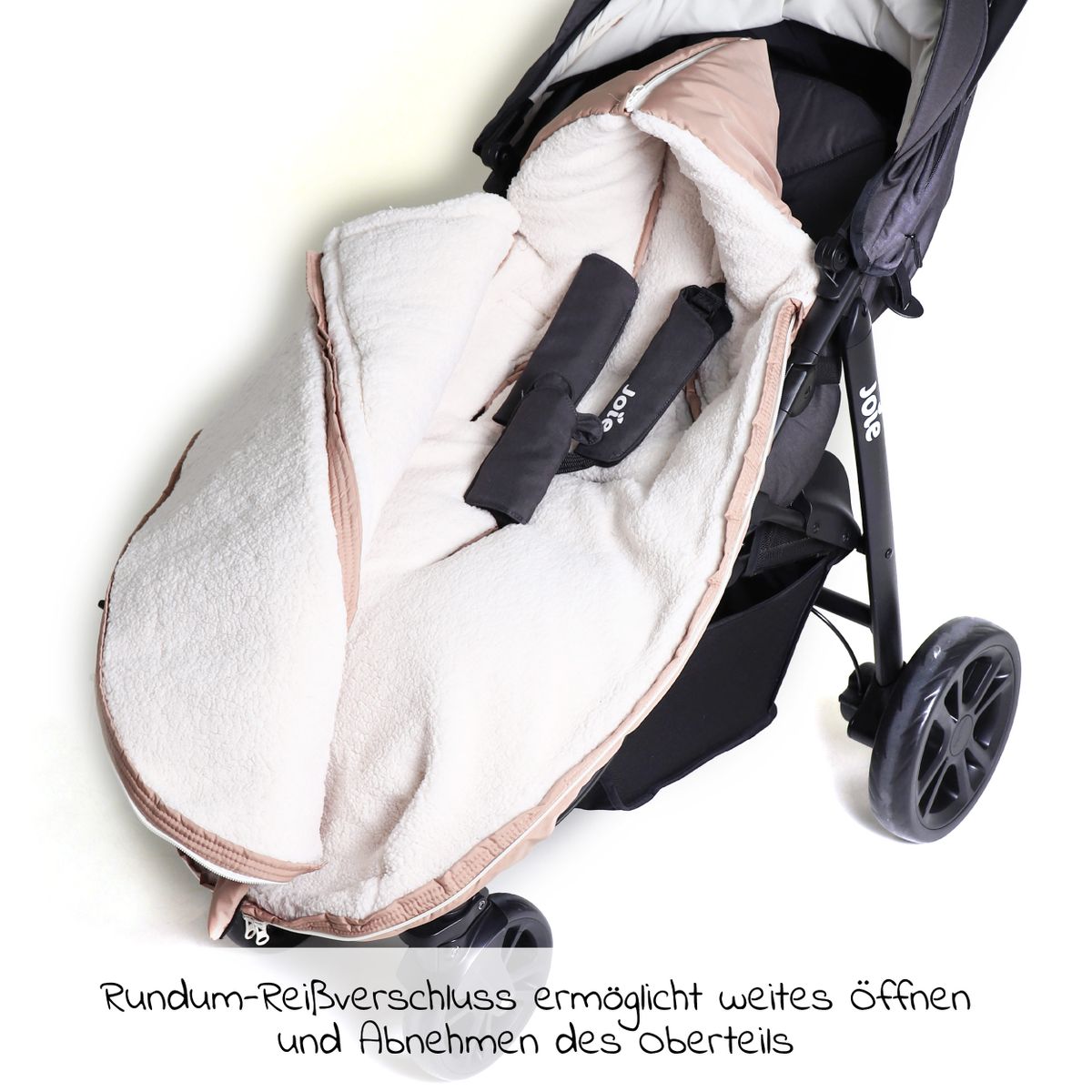 Detalj av termo-fleece fôr i Vognpose Mila i termofleece, Oeko-Tex