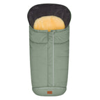 Vognpose Nanga i fleece med lammeskinn 100x50 cm bakside